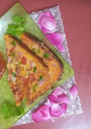 A picture of Instant Bread Pizza.
