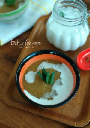 Foto resep Bubur Ganepo (Bubur Singkong)