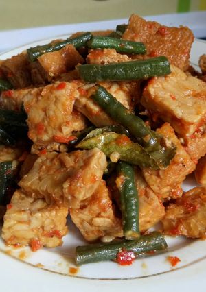 Foto resep Oseng Tempe Kacang Panjang