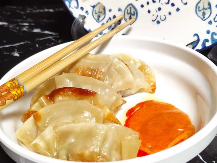 Langkah Mudah untuk Menyiapkan Resep Gyoza isi ayam yang Bikin Ngiler Anti Ribet, Lezat Sekali