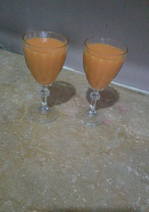 A picture of Mango slush.