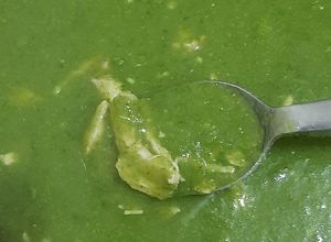 Foto de Sopa de espinafre com frango "low carb"