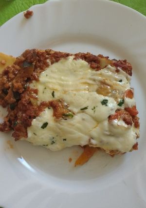 Una foto de Lasagna vegetariana ♥