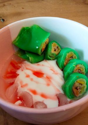 Foto resep Es Pisang Ijo