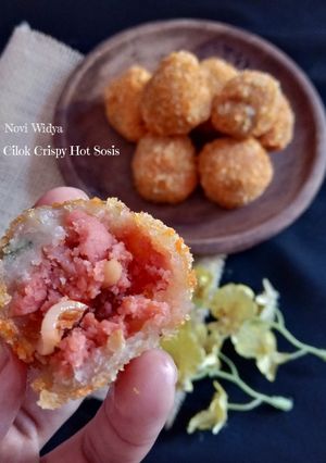 Foto resep Cilok crispy Sosis pedas