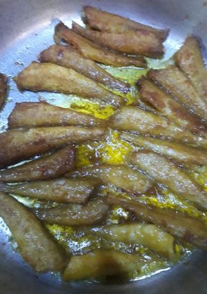 عکسی از دستور ماهی سرخ شده