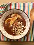 Porridge cacao e pere