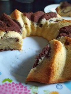 A picture of Marble Butter Cake.