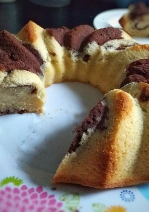 A picture of Marble Butter Cake.