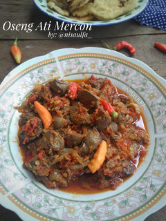 Foto resep Oseng Ati Mercon