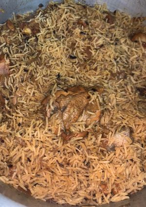 A picture of Chicken Pilau.