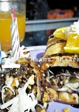 Foto resep Roti bakar gulung