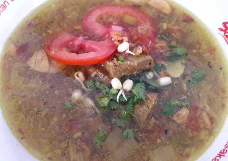 Cara Membuat Soto daging Anti Gagal