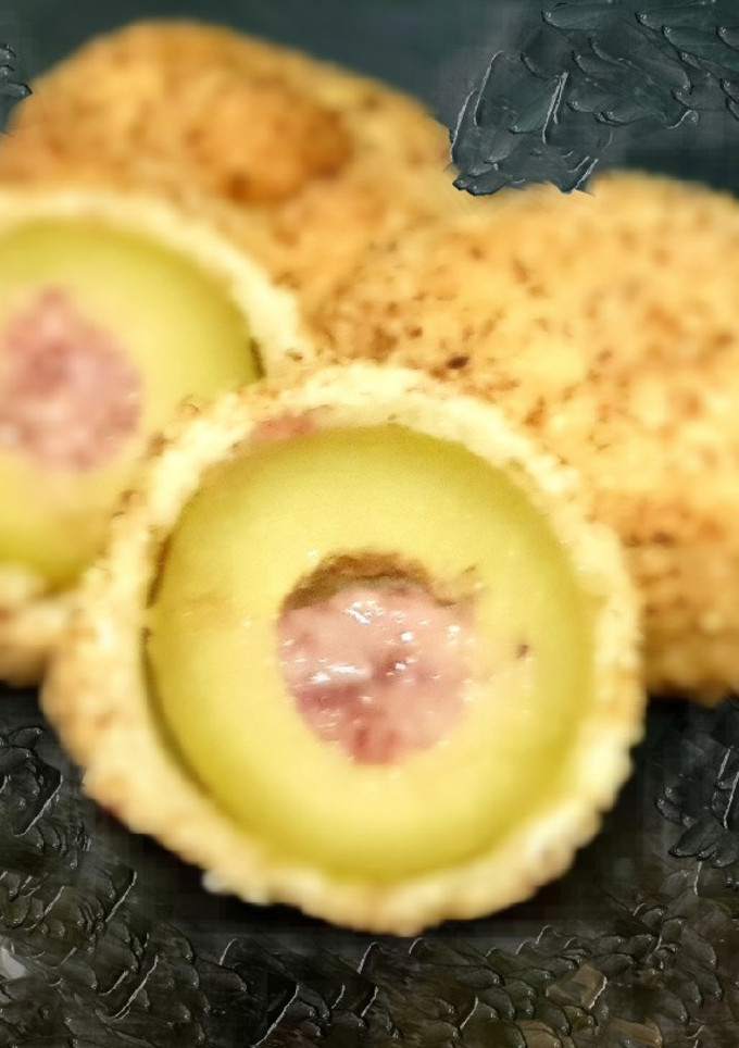 Una foto de Aceitunas rellenas a la Escolana (a mi manera)