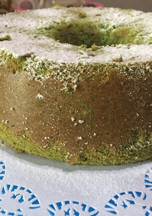 Foto resep Matcha Chiffon Cake Putih Telur