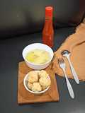Bakso tim ayam & wortel (MPASI 1 Th+)