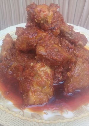 A picture of Chicken stew.