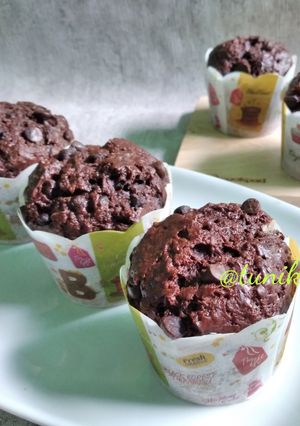 Foto resep Muffin Pisang Coklat