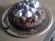 Una foto de merengues para brownie