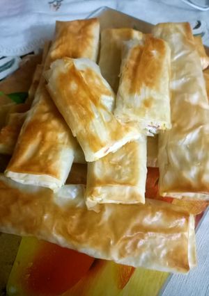 صورة لوصفة جلاش بالبسطرمة 😋🫔🌯