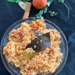 A picture of Tomato rice.