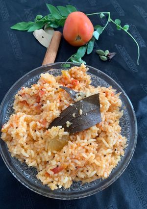 A picture of Tomato rice.