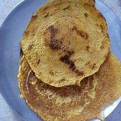 Moong dal chilla A picture of Moong dal chilla.