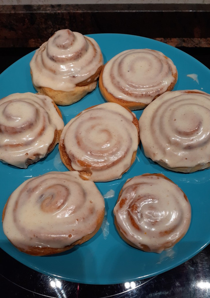 Una foto de Rolls de canela