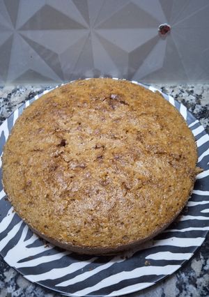 Una foto de Torta de avena, banana y harina integral !!!