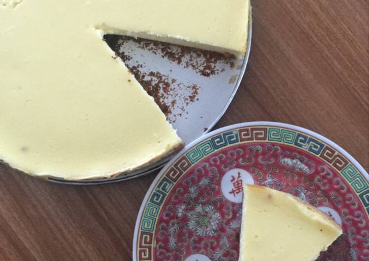 Cara Gampang Menyiapkan Original Baked Cheese Cake yang Lezat