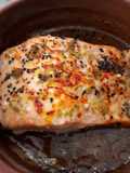 Baked salmon