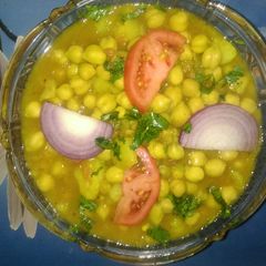 A picture of Kabuli chana.