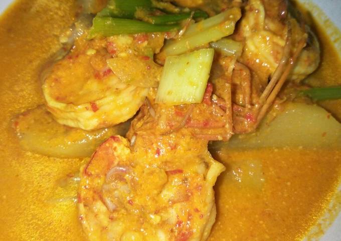 Resep Gulai Udang Kentang Oleh Ayumico Aja Cookpad