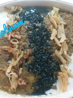 عکسی از دستور حلیم بادمجان