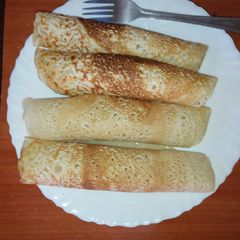 A picture of Ethiopian injera.