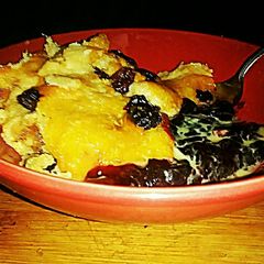 A picture of Tex's Ez British Bread & Butter Pudding 🍞🍮🇬🇧.