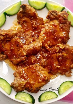 Hình của món Sườn Cốt Lết Ram.