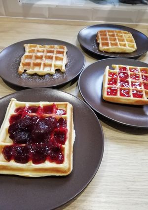 Une photo de Gaufres légères et facile