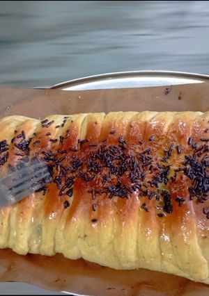 Foto resep Roti pisang coklat keju