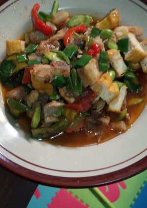Foto resep Oseng ikan asin campur