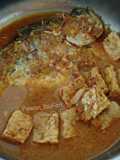 Ikan Semar Panggang dengan Kuah Santan dan Tempe