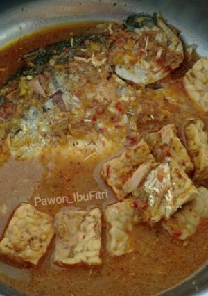 Foto resep Ikan Semar Panggang dengan Kuah Santan dan Tempe