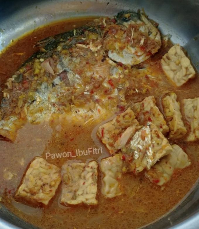 Foto resep Ikan Semar Panggang dengan Kuah Santan dan Tempe