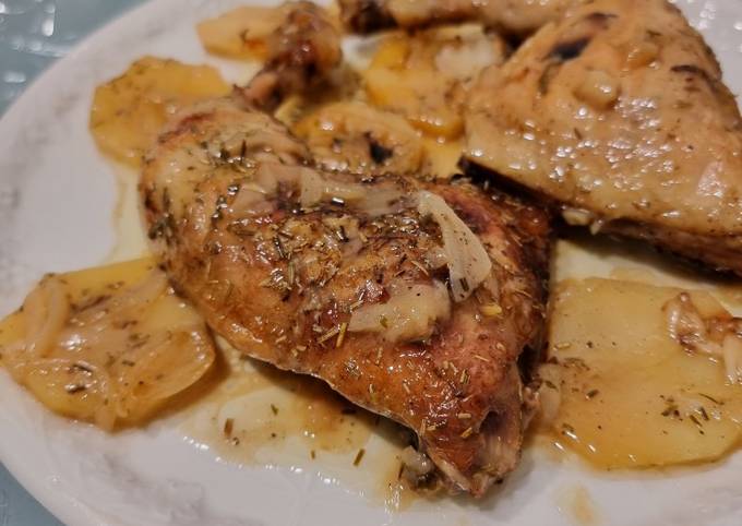 Traseros De Pollo Con Limón Y Romero Al Horno Receta De CONRADO- Cookpad