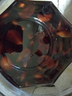 Hình của món Tỏi ngâm mật ong.