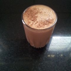 A picture of Nutella shake.