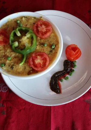 A picture of #Dalia Oats Khichdi.