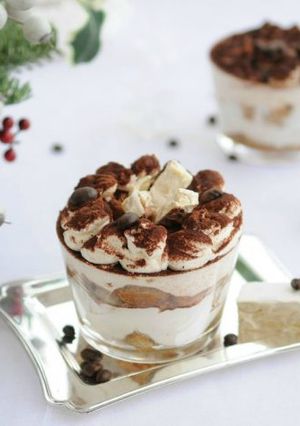 Foto di Tiramisù al torrone senza uova