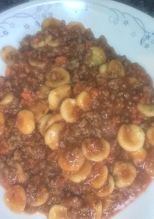 Una foto de ORECCHIETTE muy rico 😋