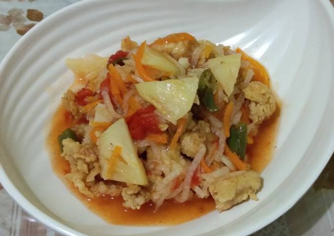 Langkah Mudah untuk Menyiapkan Ayam Koloke Saus Asam Manis Anti Gagal